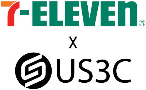 7-11 X US3C 超商舊機回收 Logo